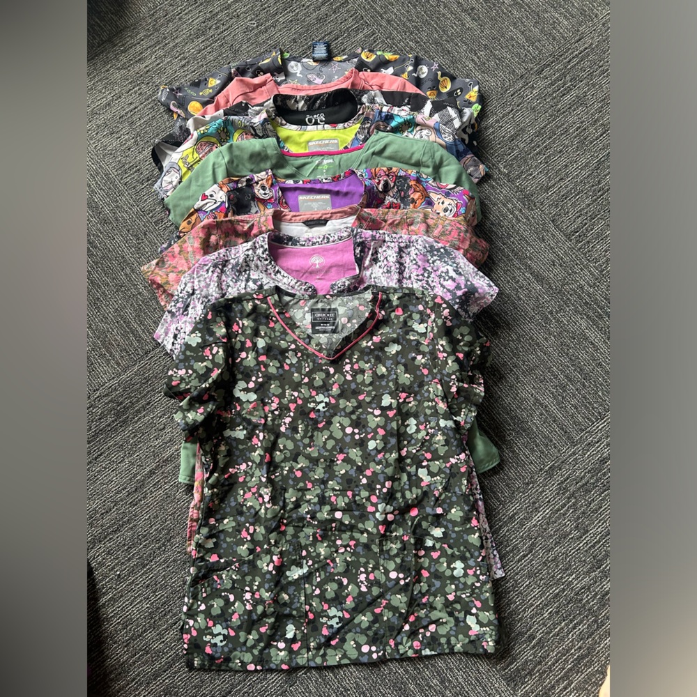 Box of Scrubs, worn but good condition